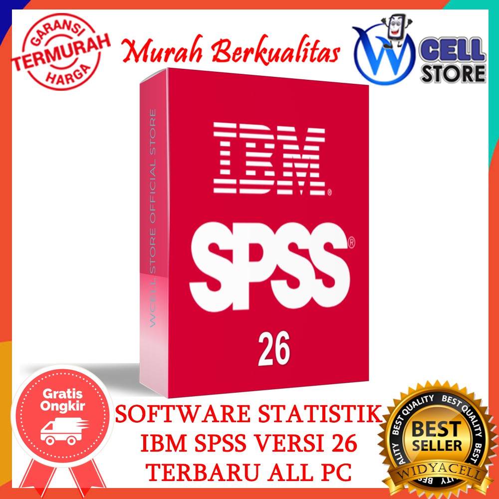 SOFTWARE PROGRAM APLIKASI STATISTIK IBM SPSS 26 TERBARU FULL VERSION ALL PC UNLIMITED INSTALL