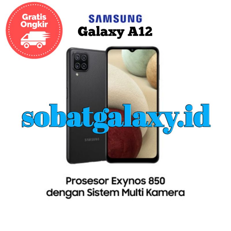 Samsung Galaxy A12 Ram 6/128 Gb Garansi Resmi Samsung Indonesia