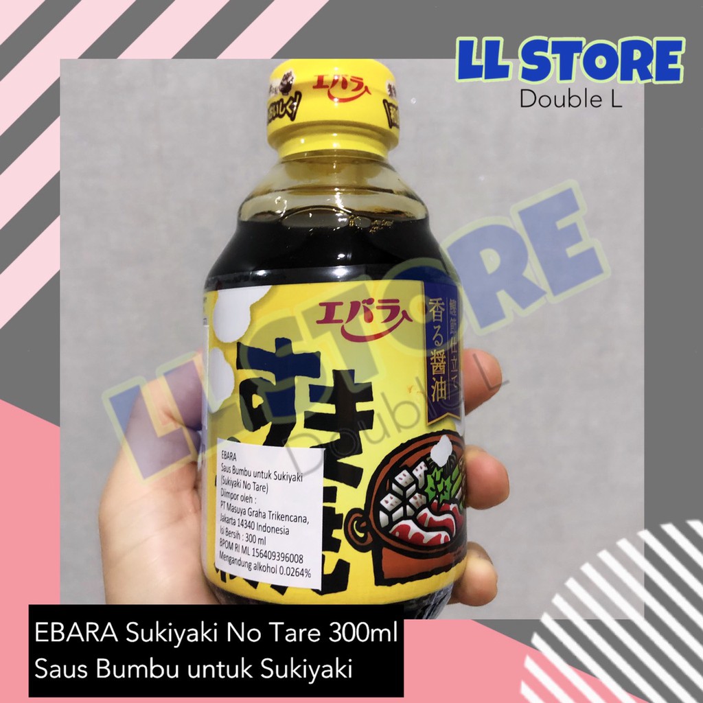 

EBARA Sukiyaki No Tare 300 ml | Saus Bumbu untuk Sukiyaki Jepang