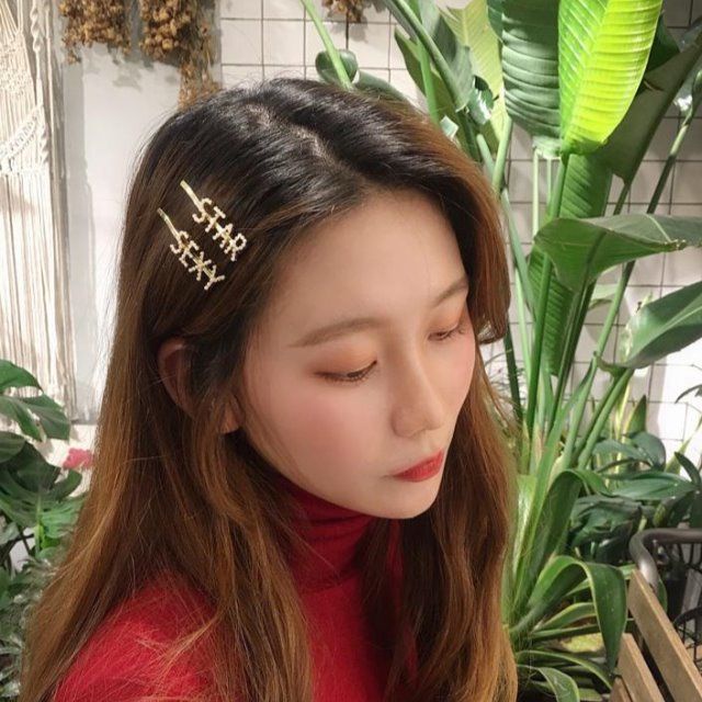 Jepit rambut korea mutiara fashion wanita elegan mode baru original import