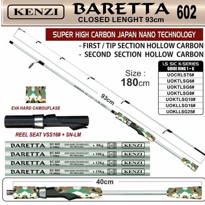 JORAN SPINNING KENZI BARETTA 180 14LB Kode 1432