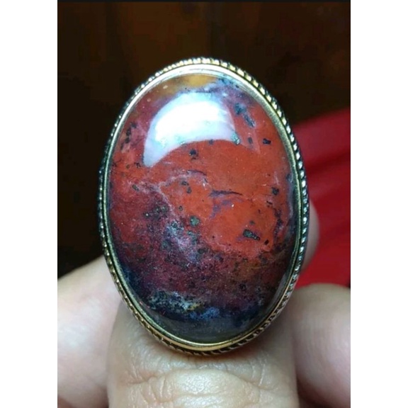 Natural Badar Besi Kebumen 11 bukan pancawarna lumut pirus