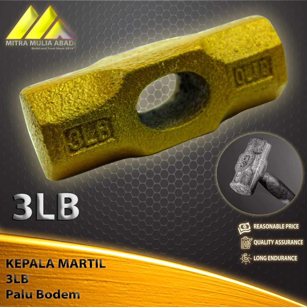 PALU BODEM MARTIL BESAR 3 LB / 3LB