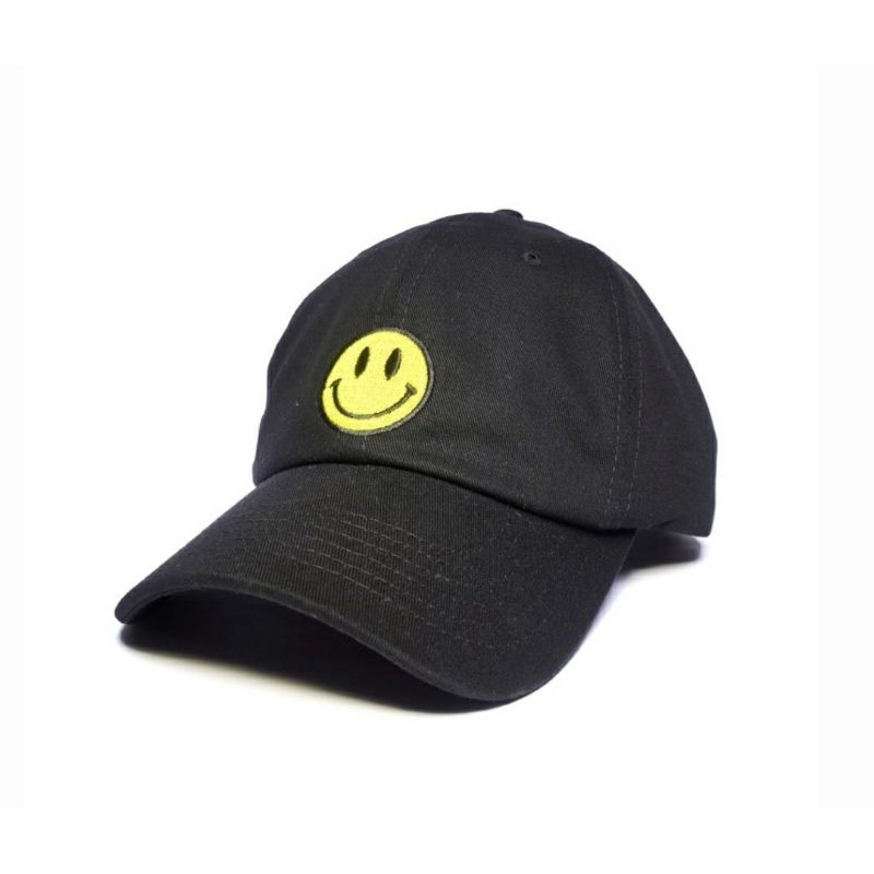 Topi Distro Pria Topi Baseball Topi Polocap Warna Hitam Original Lokal Brand Bullshirt