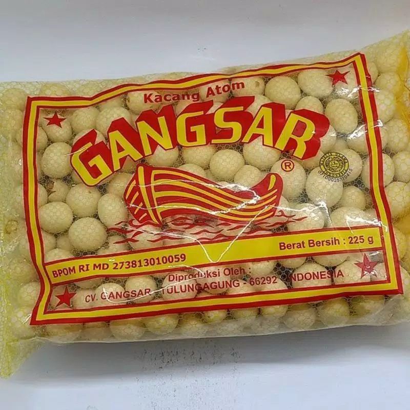 

kacang atom gangsar 225gr