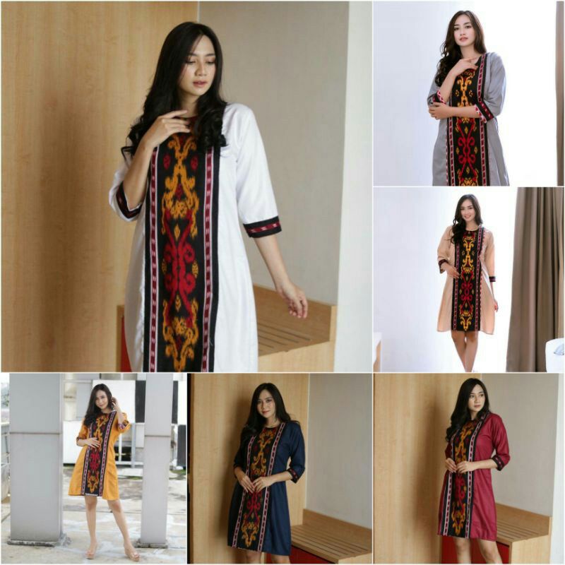 Dress hamil simpel.baju hamil.baju bumil batik.dress kerja batik.dress santai hamil