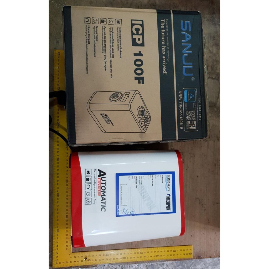 SANJU INVERTER Pompa Booster Pendorong IC 100f skls grundfos scala 2