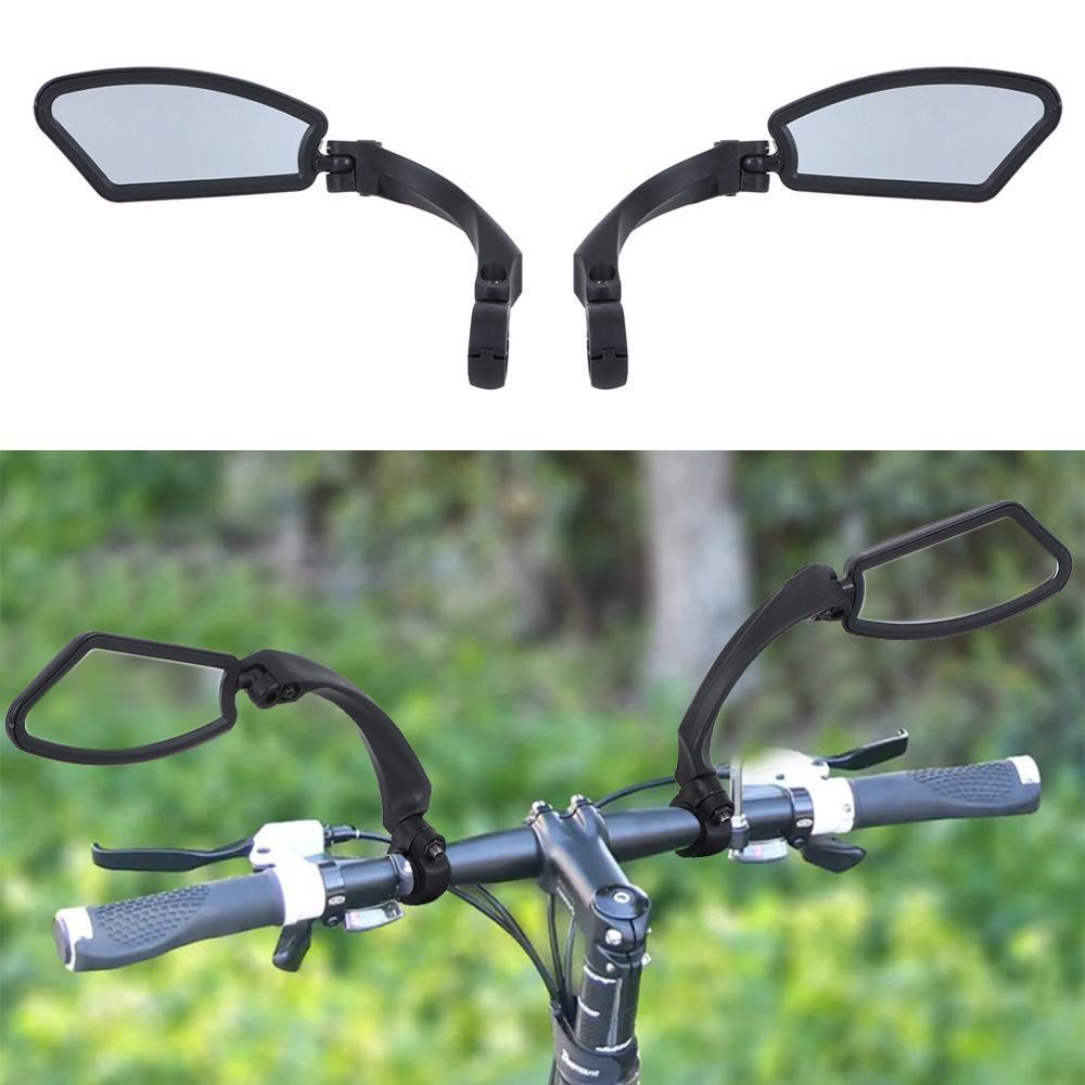 R-FLOWER E Aksesoris Cermin Sepeda Back Sight Reflector Bike Jangkauan Luas Stang Sepeda