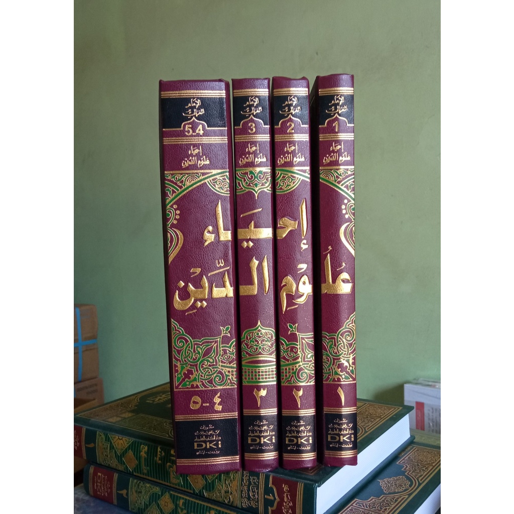 Kitab DKI Ihya' Ulumuddin 4 jilid // Ihya Ulumiddin 4 jilid