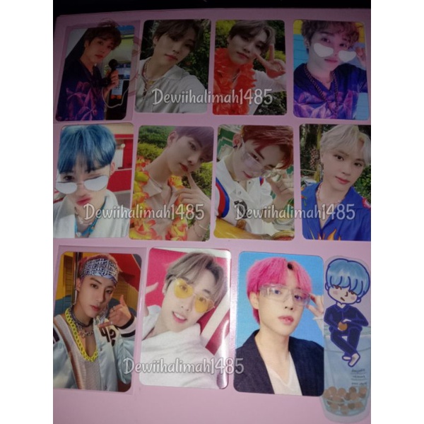 Photocard The Boyz thrill ride eric sunwoo new haknyeon jacob Q chanhee