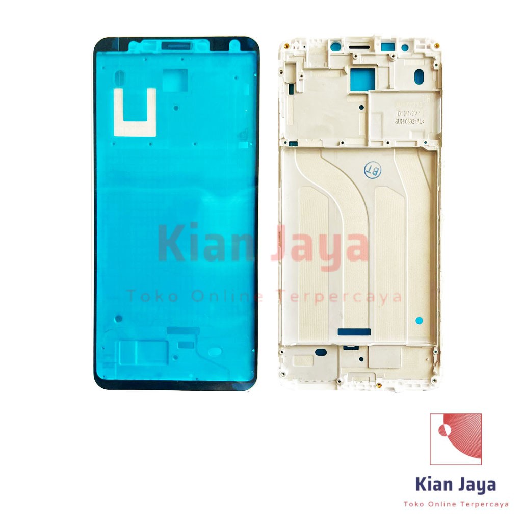 Middle Frame LCD Handphone Xiaomi Redmi 5 Tulang Casing Tatakan Bezel Bazel Hp