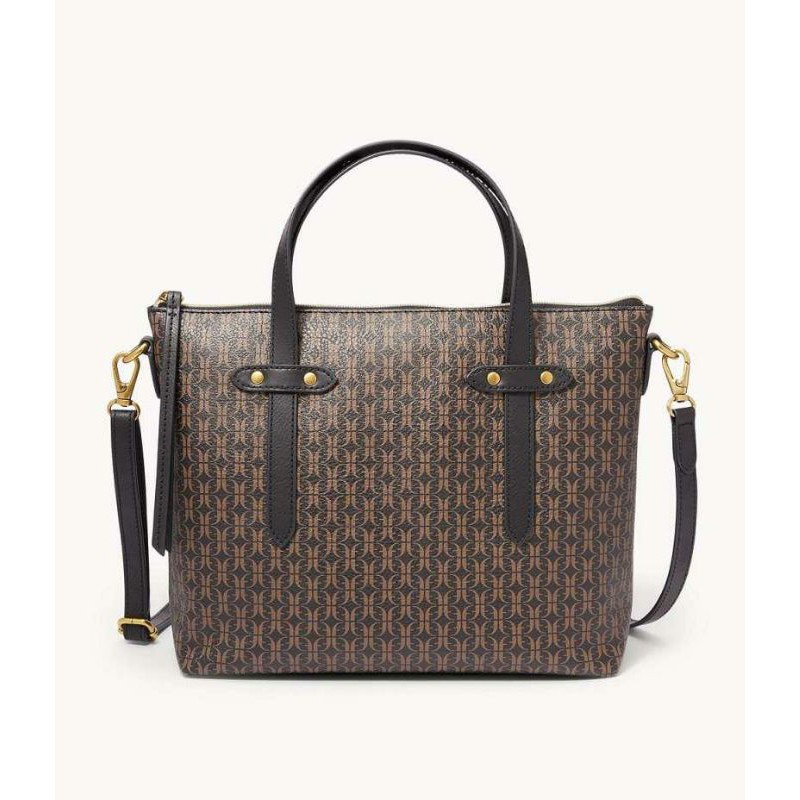 Felicity Satchel Black Brown