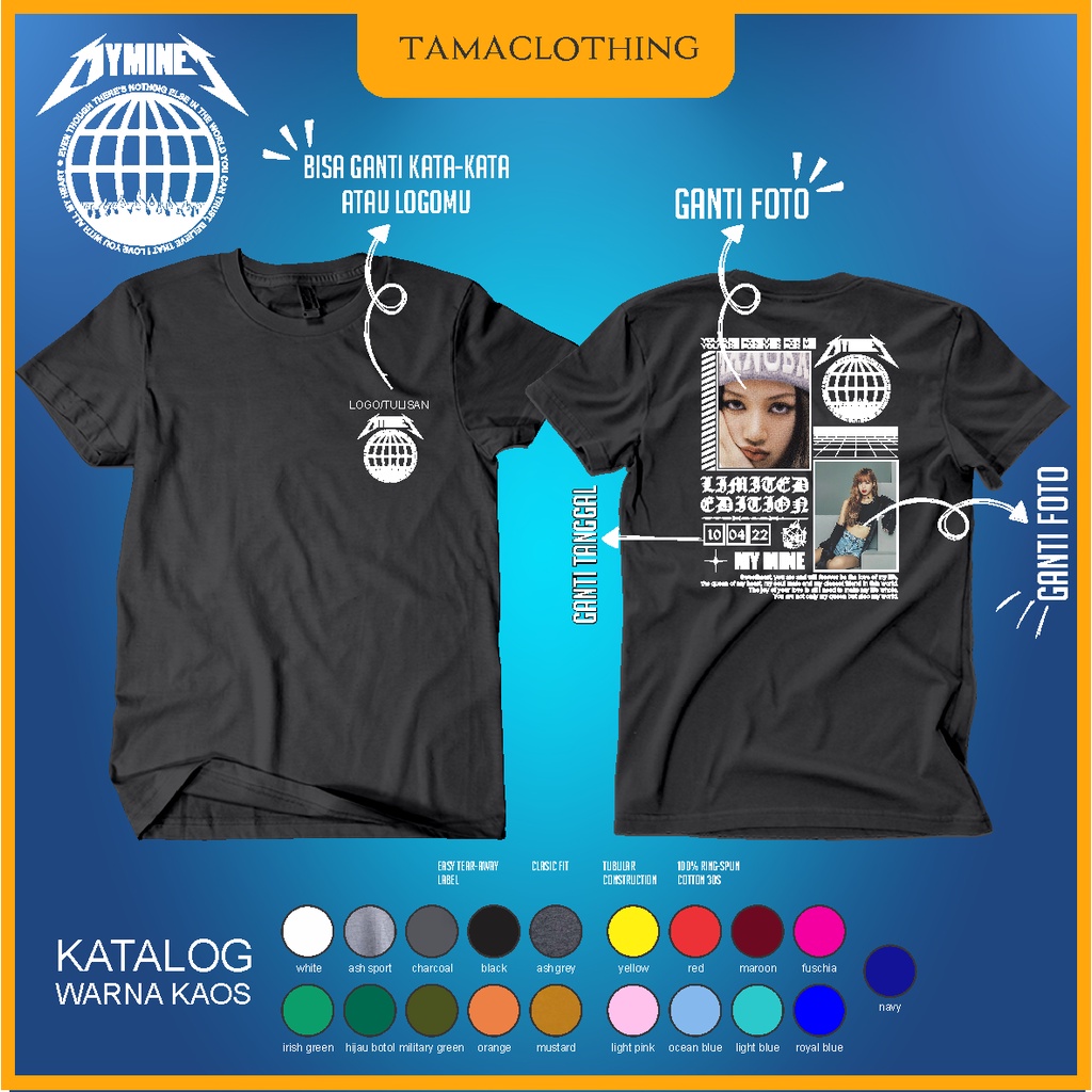 Districtstuff Kaos Custom Bucin Aesthetic Street Wear | Kaos Viral Tiktok