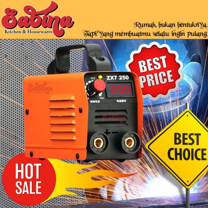 Alat Mesin Las Mini Portable Welding Machine 250A 220V