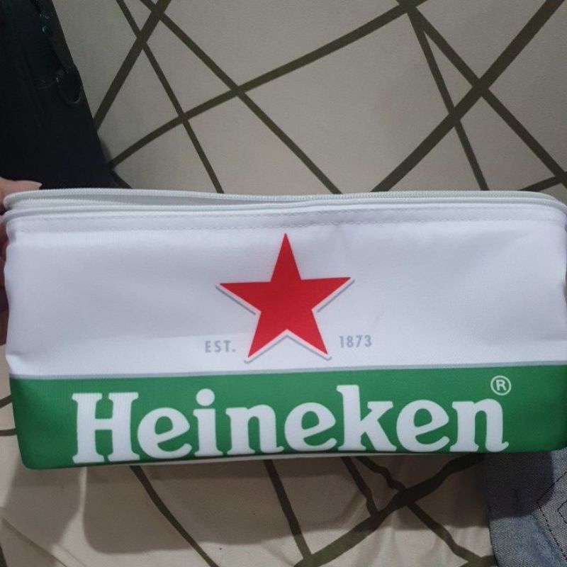 Cooler Bag Heineken Sporty Green and White