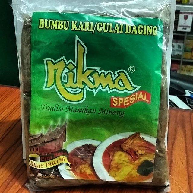 

Bumbu KARI GULAI DAGING NIKMA Spesial 250 Gram Padang ASLI Cita Rasa Khas Tradisi Masakan Minang