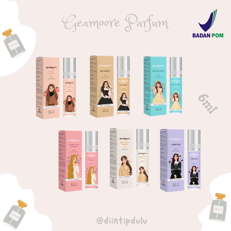 [READY STOCK] Parfum GEAMOORE Geamoore Parfum 6ML