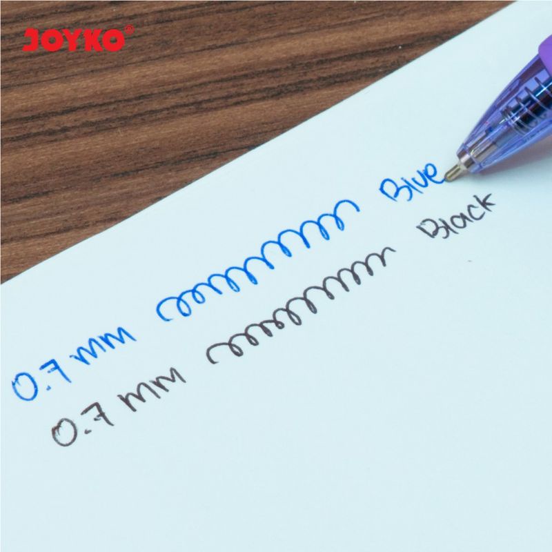 Ball Pen Pulpen Pena Joyko BP-183 Sona 0.7 grosir 12pcs