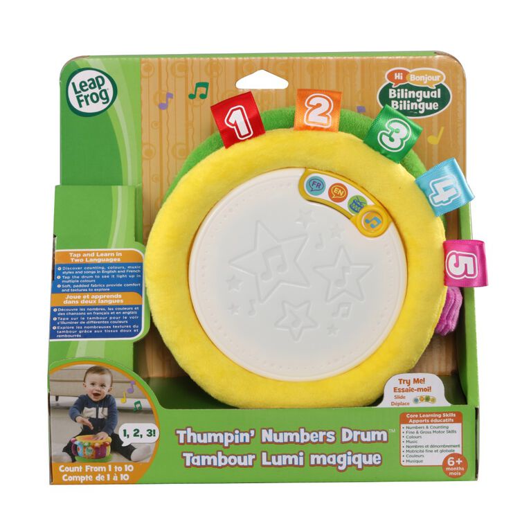 LEAPFROG LEARN AND GROOVE THUMPIN' NUMBERS DRUM