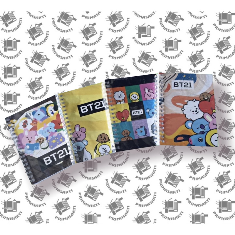 

Buku Spiral B5 BT21