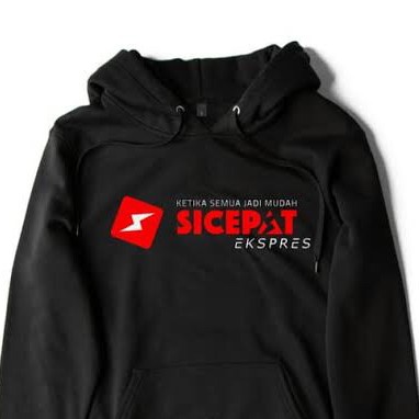 HOODIE jumper SICEPAT EXPRESS JAKET ZIPPER DISTRO SI CEPAT JASA KIRIM  - JAKET KURIR SICEPAT