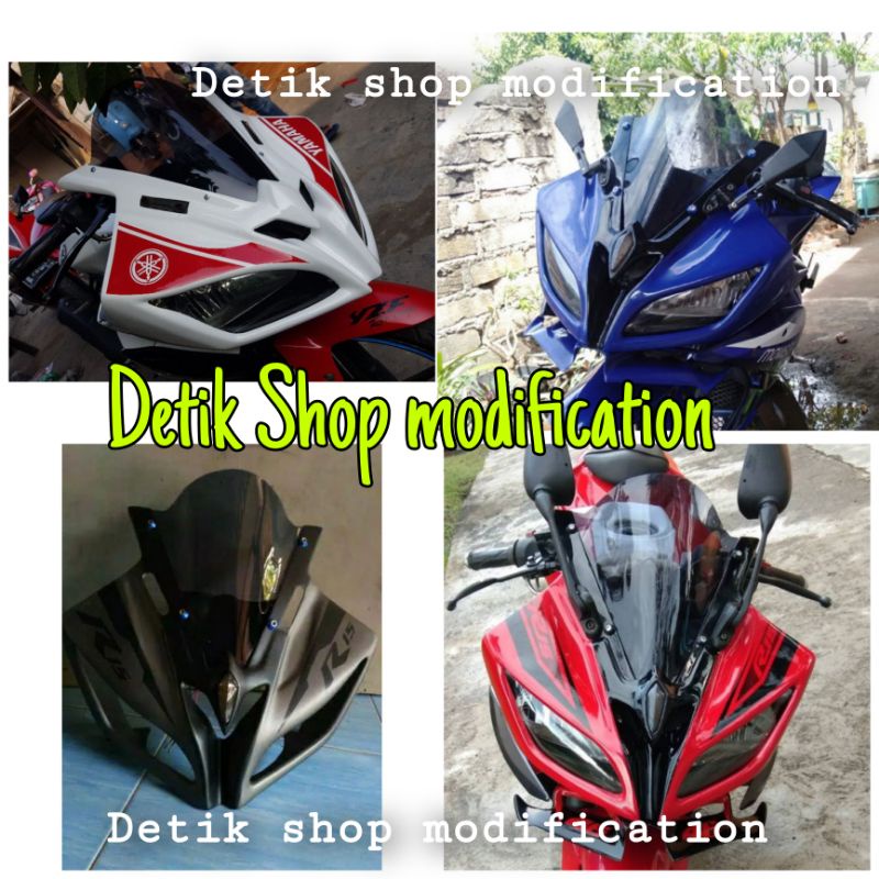 COVER HEADLAMP R15 V2 MODEL R6 HEADLAMP R6 TOPENG R6 BUAT R15 V2