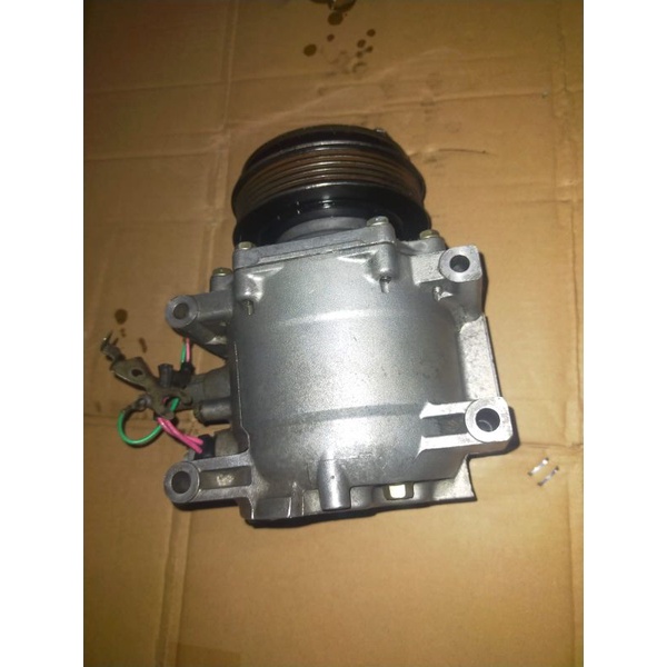 kompresor AC mobil Honda jazz Gd3/ city gd8 idsi/ Tahun 2003-2008 original Jepang ex s