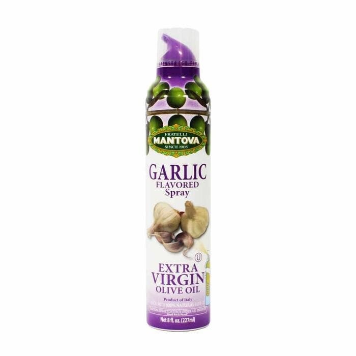 

Mantova Garlic Flavored Infused Extra Virgin Olive Oil Cooking Spray Minyak Zaitun Semprot Bawang