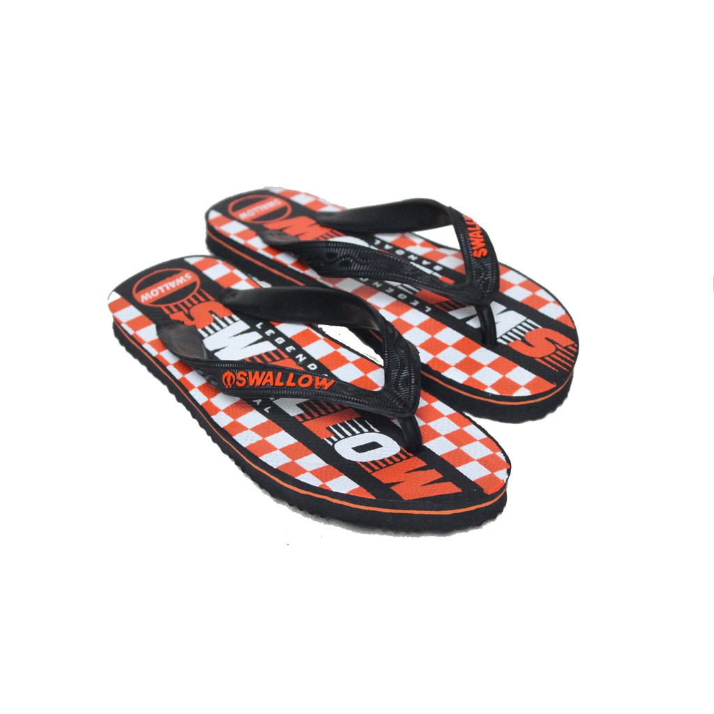 GROSIR SANDAL ISI 6 Sandal / Sendal Jepit Pria Swallow Pitstop / Sendal Pantai (Per 6 Pcs)