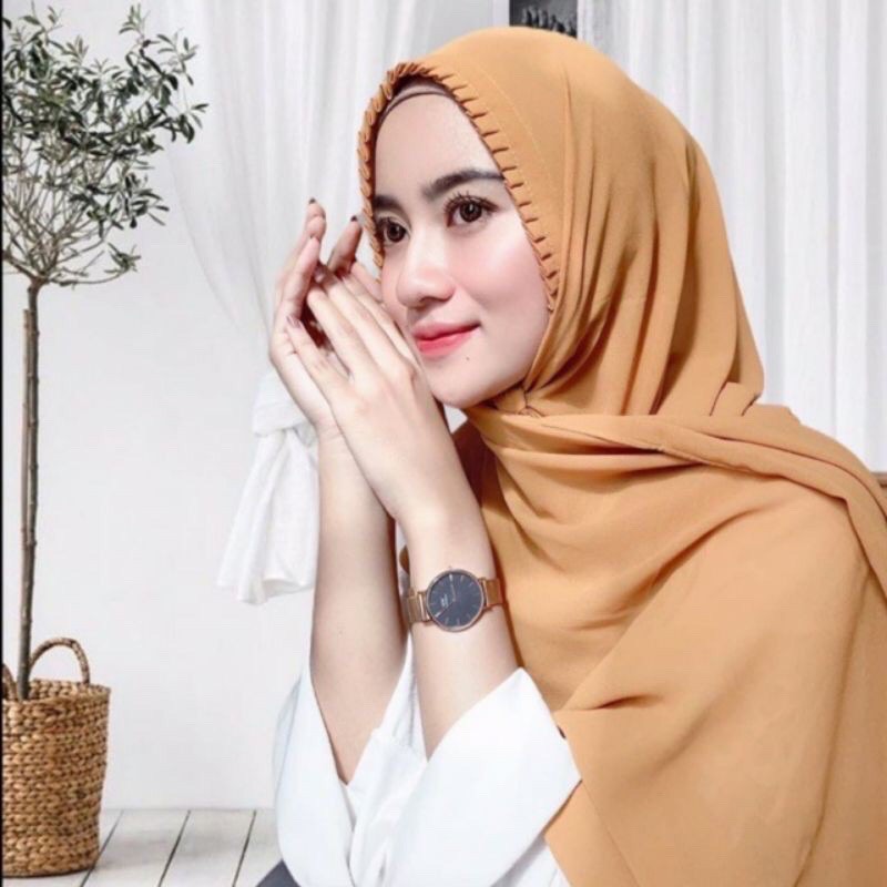 Pashmina KCB 175x70 pahmina tali lipit gerigi