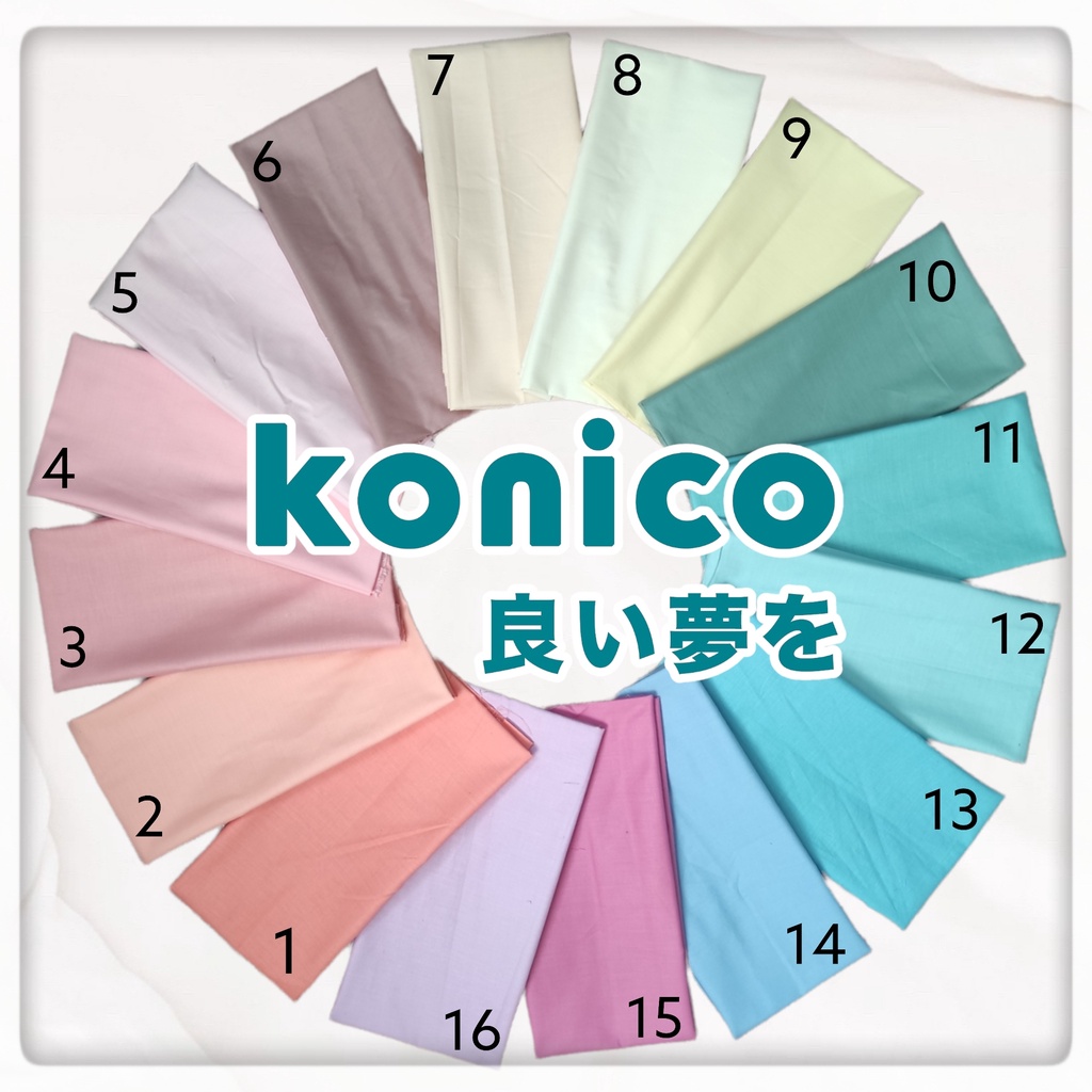 Bahan Katun sprei kain Cvc Motif Polos | Meteran | Star Nikita Esra Catra Saga vol 2 0.5 meter