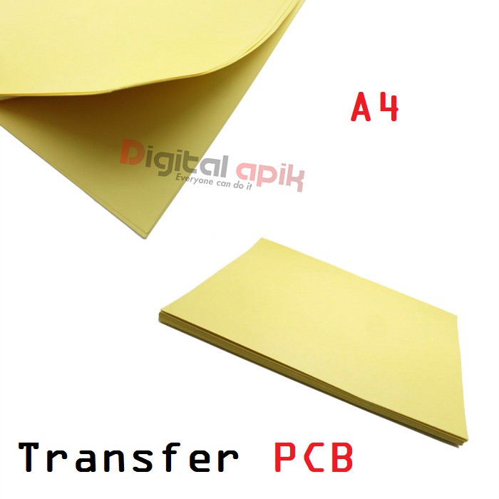 

Kertas Transfer PCB A4 Kuning Thermal Laser Toner Heat Paper