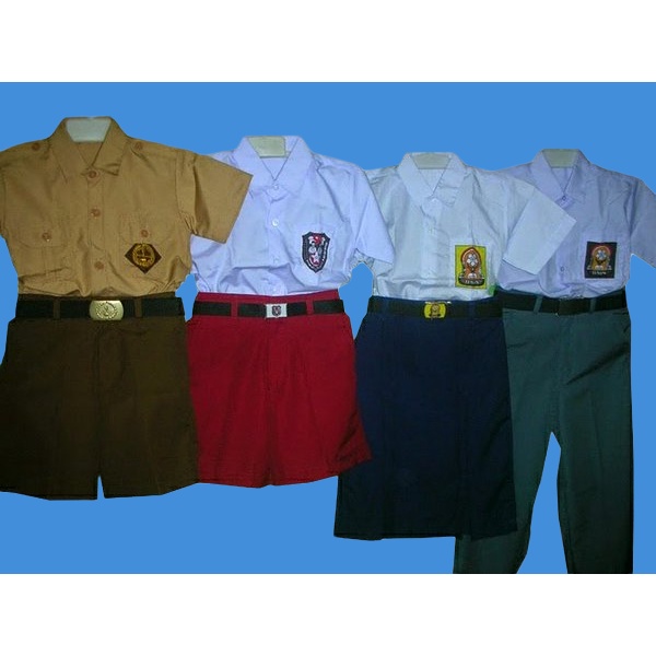 Seragam Merah Putih SD