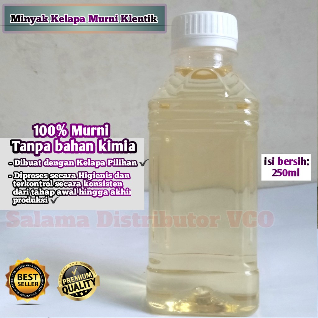

Minyak Kelapa Asli 250ml Murni 100% / Klentik / Keletik / Kelentik / Lentik