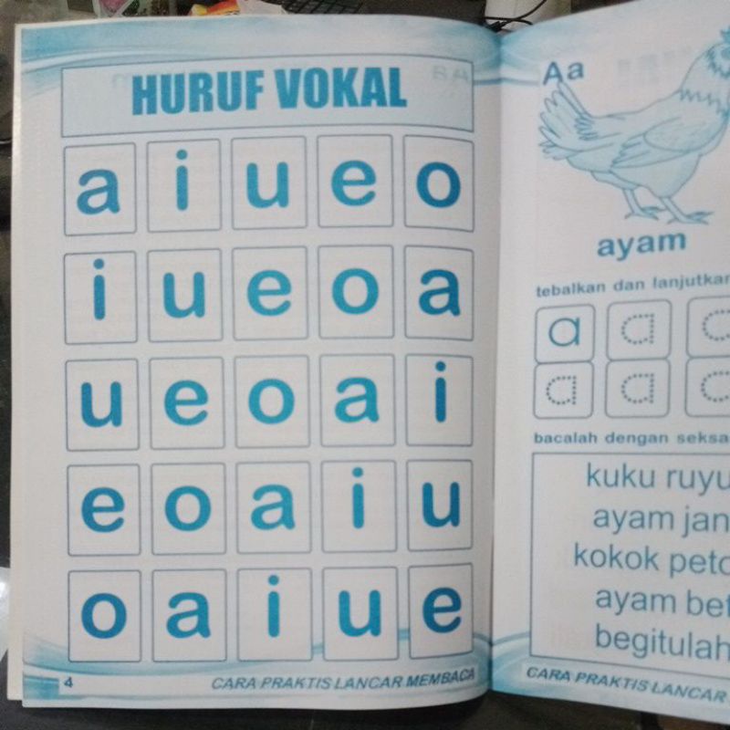 Buku Cara Praktis Lancar Membaca (21×29cm)