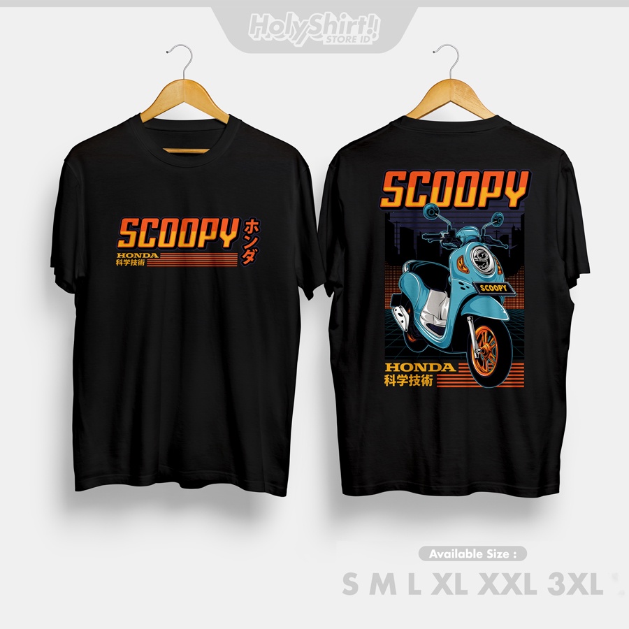 Kaos Baju Motor Honda Scoopy City Kaos Otomotif