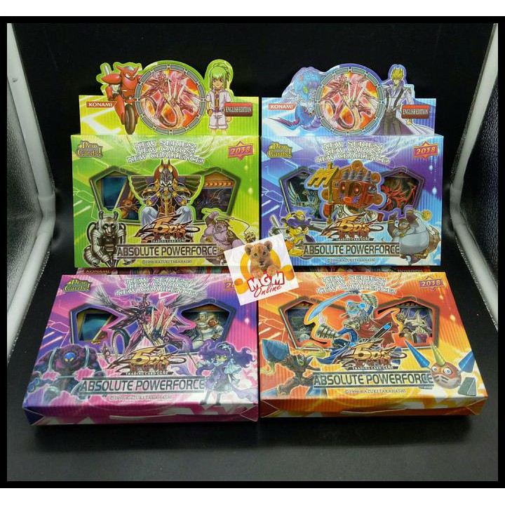KARTU YUGIOH DOUBLE 5DS ABSOLUTE POWERFORCE / YU-GI-OH TRADING CARD