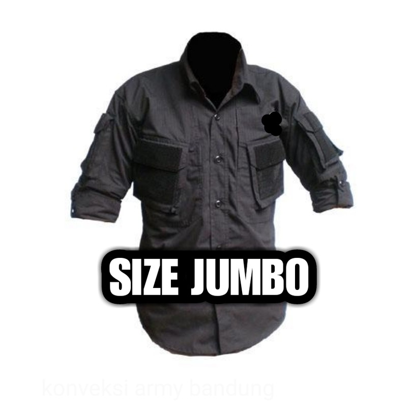 Kemeja Tactical size Jumbo