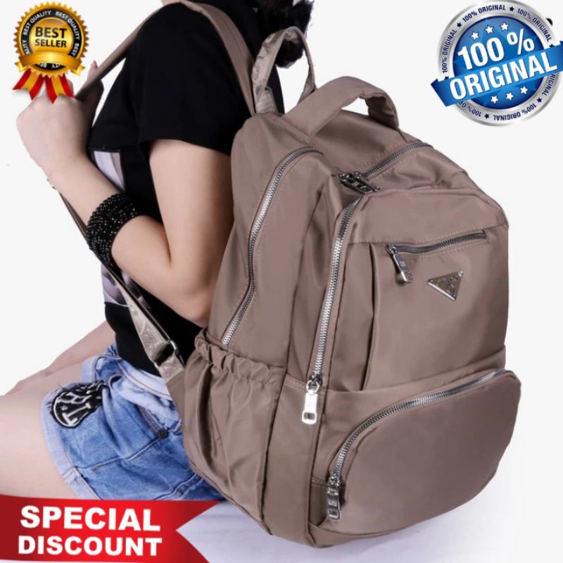 Original Tas Ransel CHIBAO Laptop JUMBO 14 Inch Wanita Import Korea Best Seller Terbaru