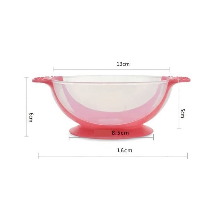 [1KG 13PCS] Babyland Set Mangkok Makanan Dengan Sendok Dan Bahan Plastik Untuk Anak-Anak