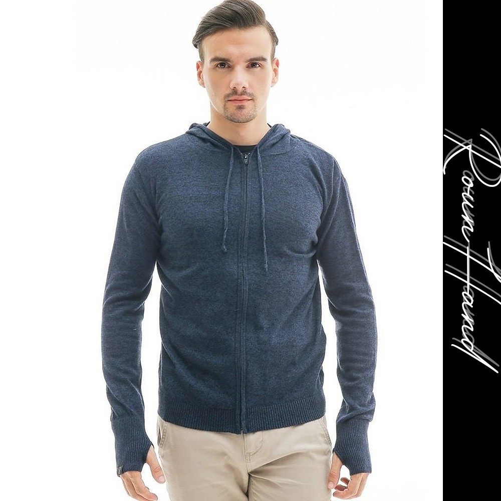 Sweater/ Jaket Pria Rajut Ariel ARIEL RAJUT POLOS PREMIUM RaounHand HODDIE&amp;ZIPPER PRIA prmium