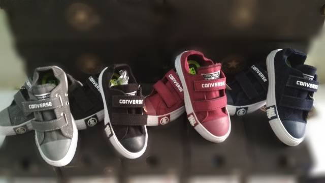 SEPATU CONVERSE ANAK PETIR VELCRO UNDERFEATED READY SIZE (21-35)