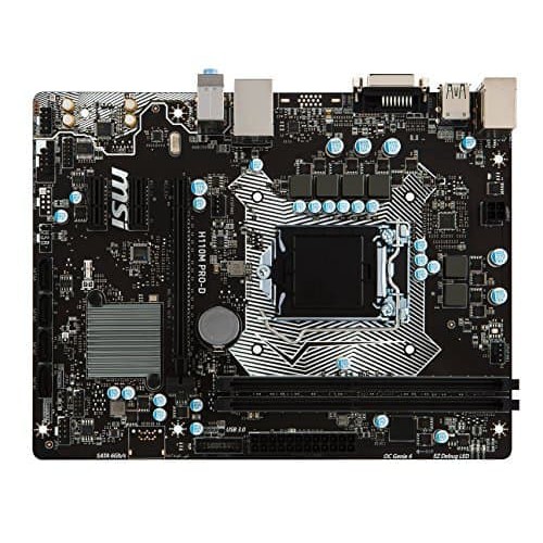 MAINBOARD VENOMRX INTEL H110 (L1151/DDR4/VGA/HDMI/SOUND/LAN)