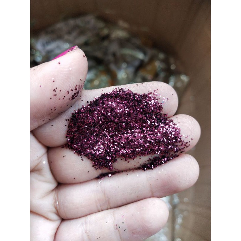 TERMURAH !! OBRAL!!  NEW COLOUR SERBUK GLITTER 50 GR