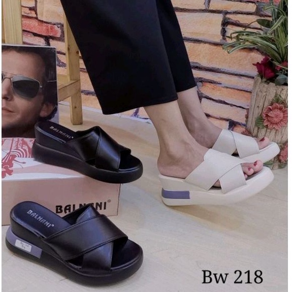 NEW.. SANDAL WEDGES BALNANI ORIGINAL IMPORT
