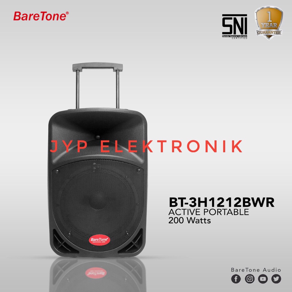 Speaker Meeting Wireless Baretone BT 3H1212BWR / Baretone BT 3H1212 BWR
