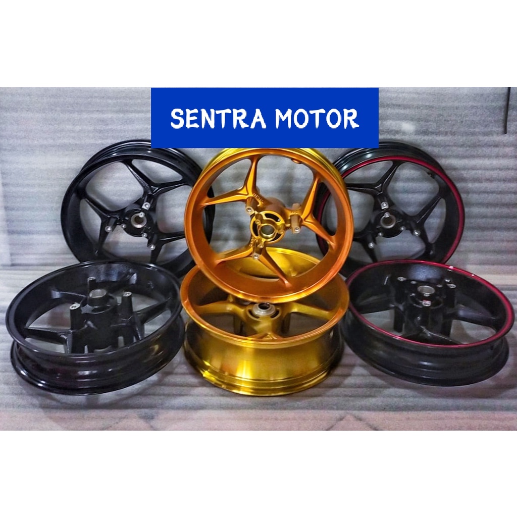 Velg Racing NMAX Old AXIO Palang 3Y Depan Double Disc - Velg AXIO NMAX Lama Depan Double Disc 3Y UK 