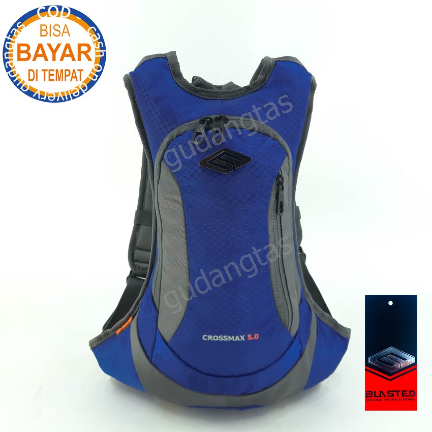 Blasted Tas Sepeda gunung Ransel 200649 BIRU Backpack Mountain Riding Bicycle Outdoor Hiking Running