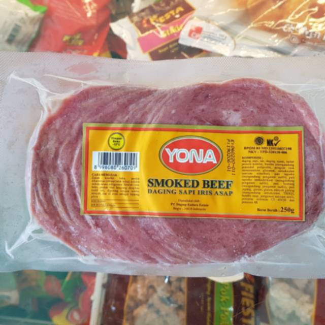 

YONA SMOKE BEEF 250gr