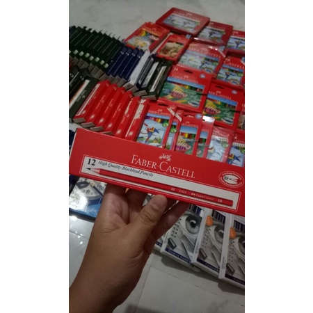 

Pensil Faber Castell Blacklead 1323 Red 2B (1 pack isi 12)